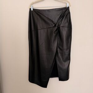 Vici Black Asymmetrical Skirt